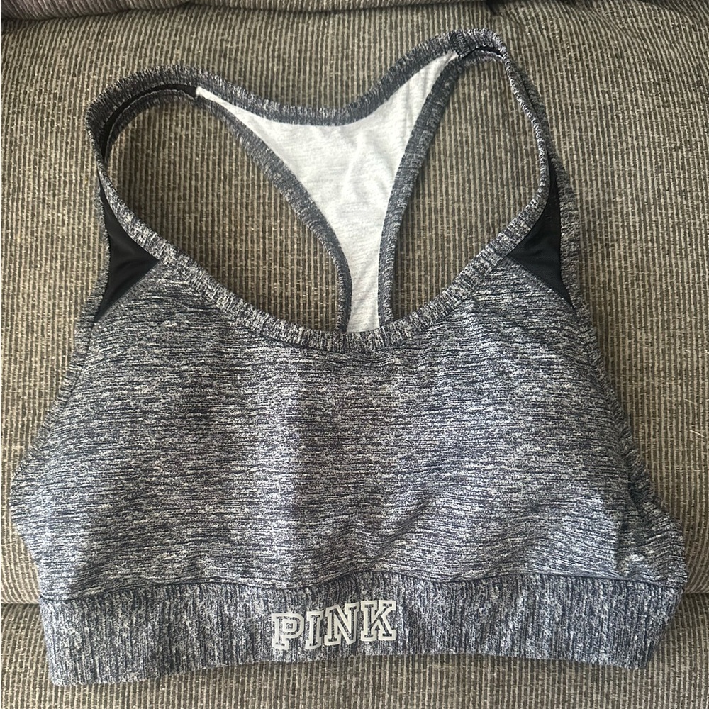Grey Victoria’s secrect PINK sports bra